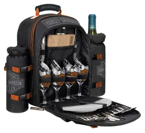 Harley-Davidson Picnic Pack Set, Bar & Shield Logo Backpack - HDX-99224