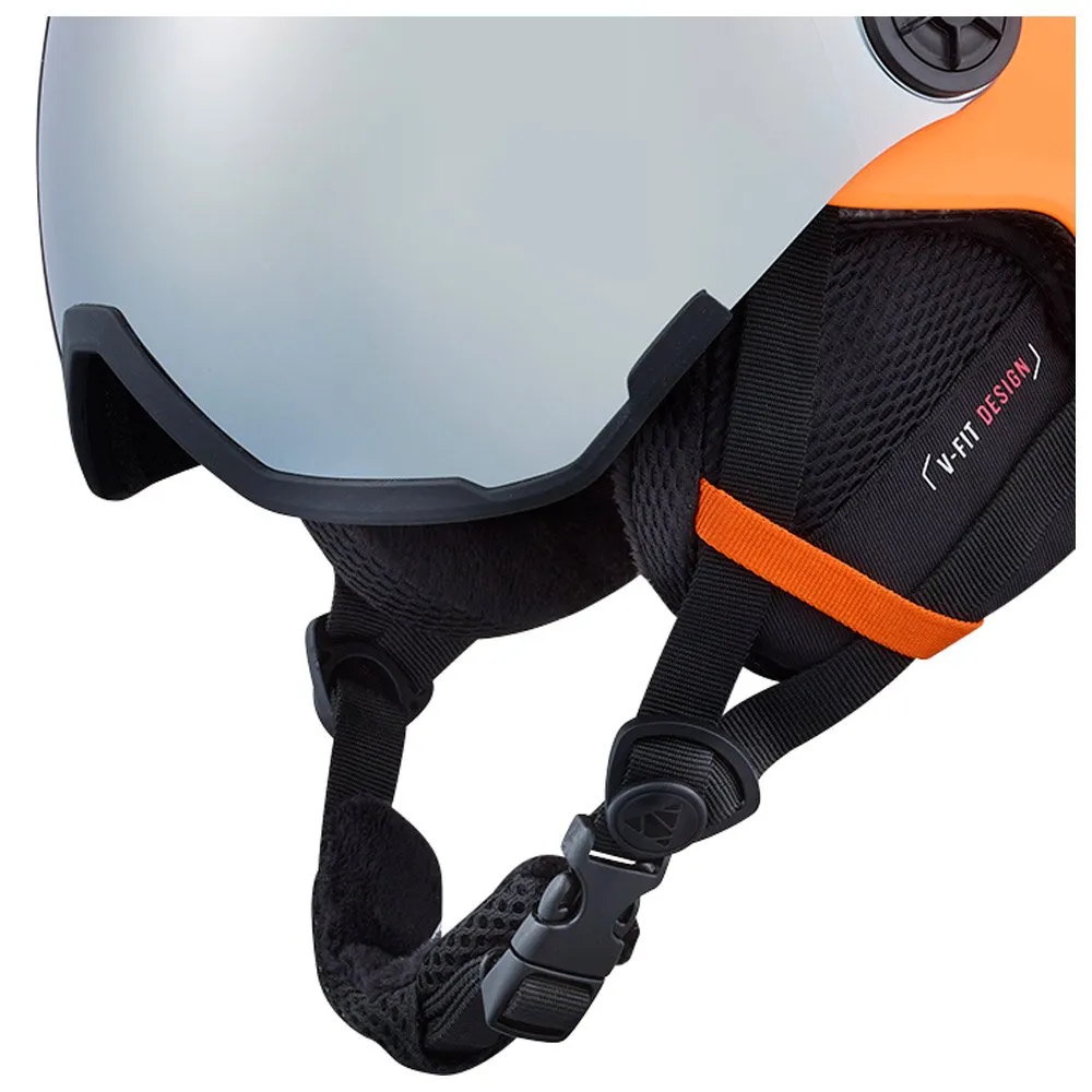 Helmet w/ visor Cairn ---Android Visor Junior Orange