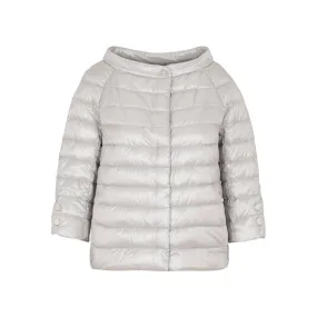 Herno Cropped Sleeve Down Jacket