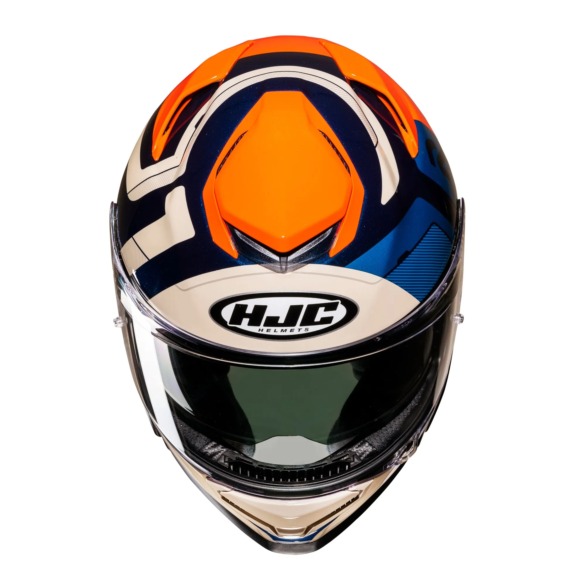 HJC RPHA 71 Cozad Helmet - Blue/Orange