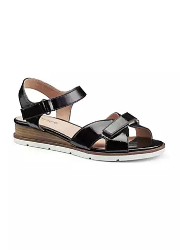 Hotter Syros Black Women’s Sandals | Kaleidoscope