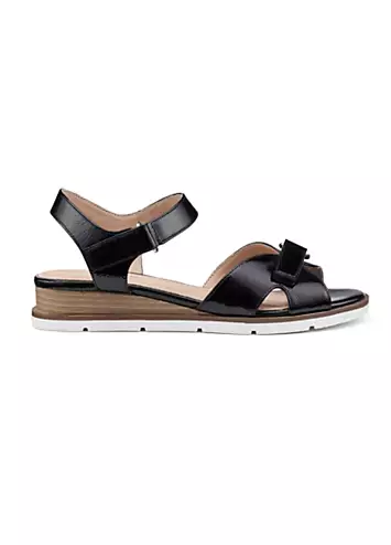 Hotter Syros Black Women’s Sandals | Kaleidoscope