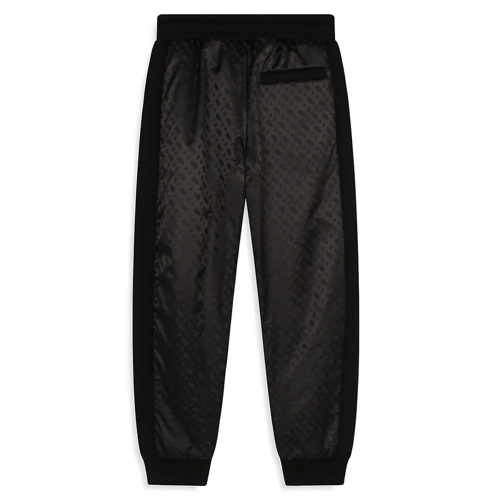 Hugo Boss Boy's Mixed Media Joggers