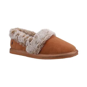 Hush Puppies Ariel Womens Slipper - Tan