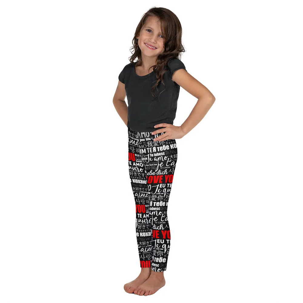 I Love You Kid's Leggings