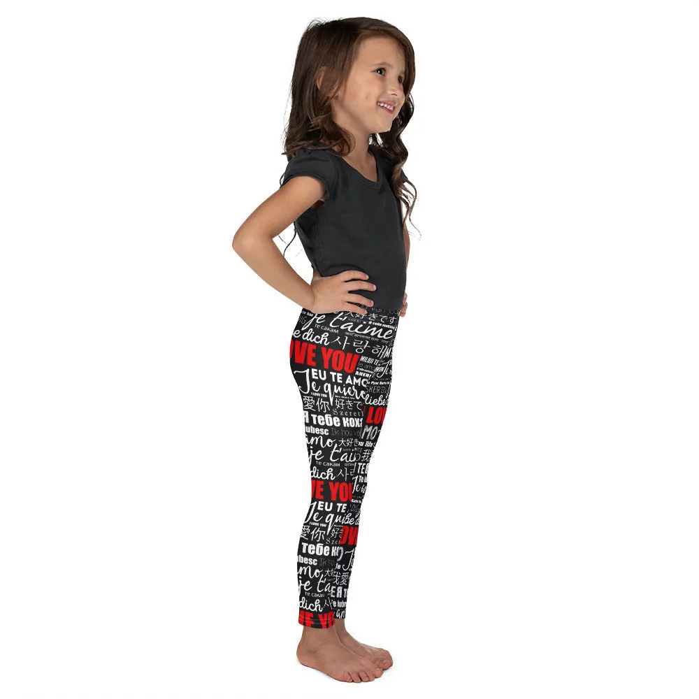 I Love You Kid's Leggings