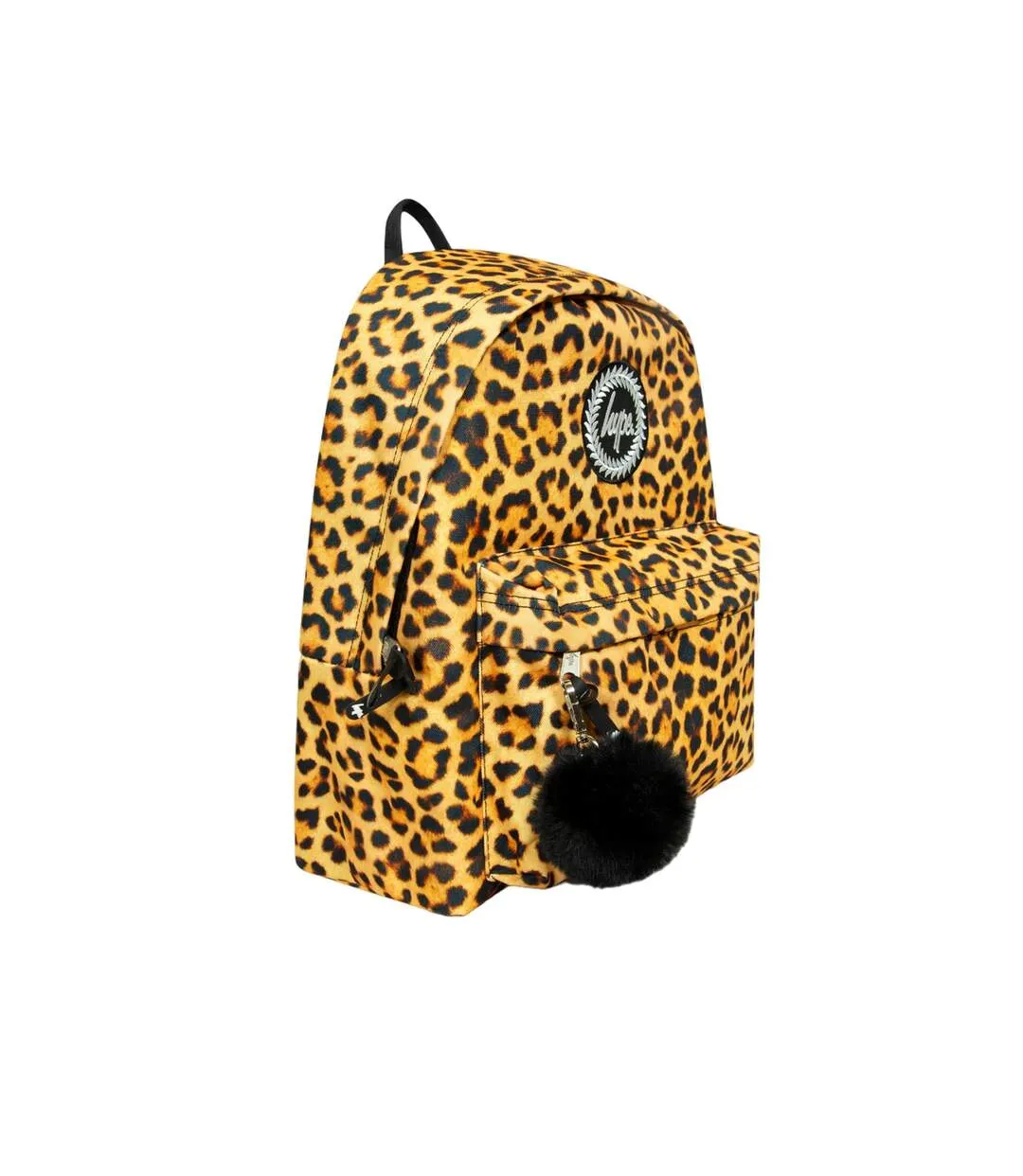 Iconic leopard print backpack one size tan/black/white Hype