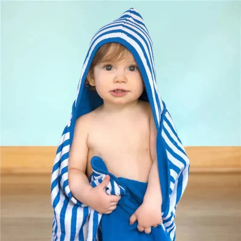 Iplay - Muslin Hooded Towel Made From Organic Cotton, White