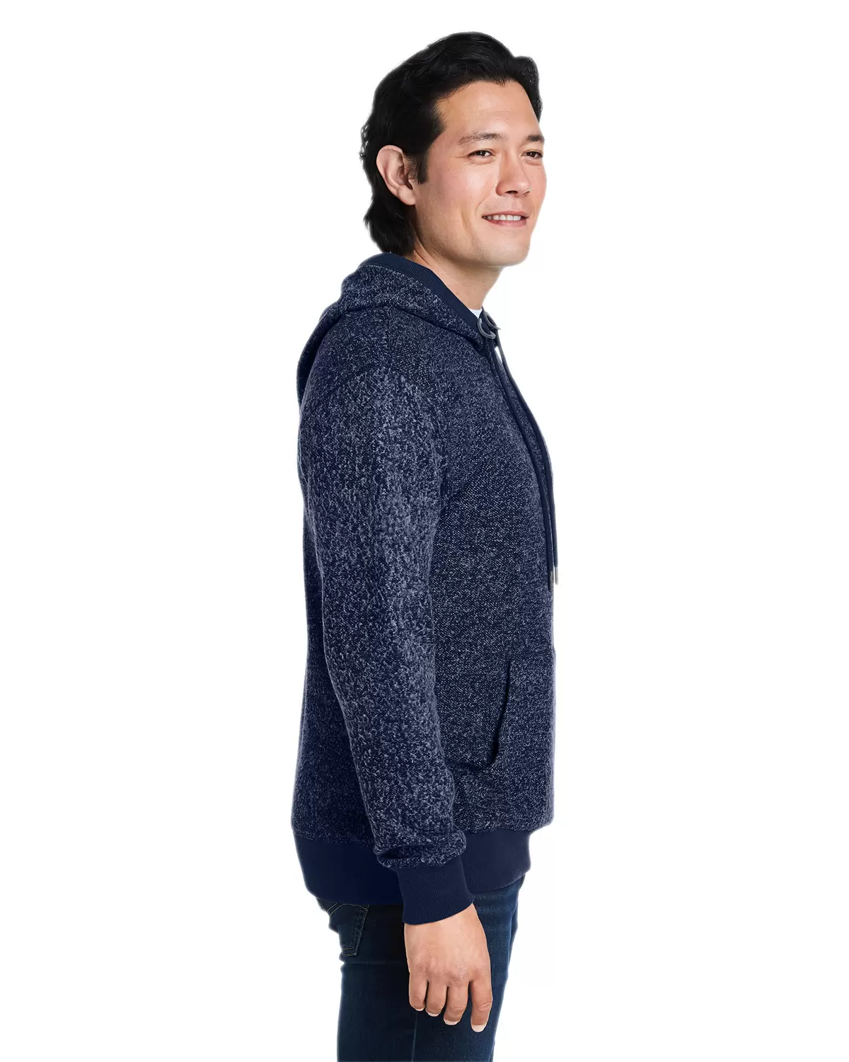 J America 8711 Aspen Fleece Hooded Sweatshirt SKU: 8711