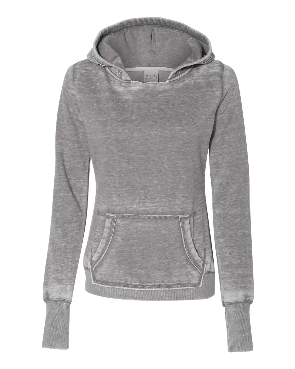 J8912 J-America Ladies' Vintage Zen Hooded Fleece SKU: J8912