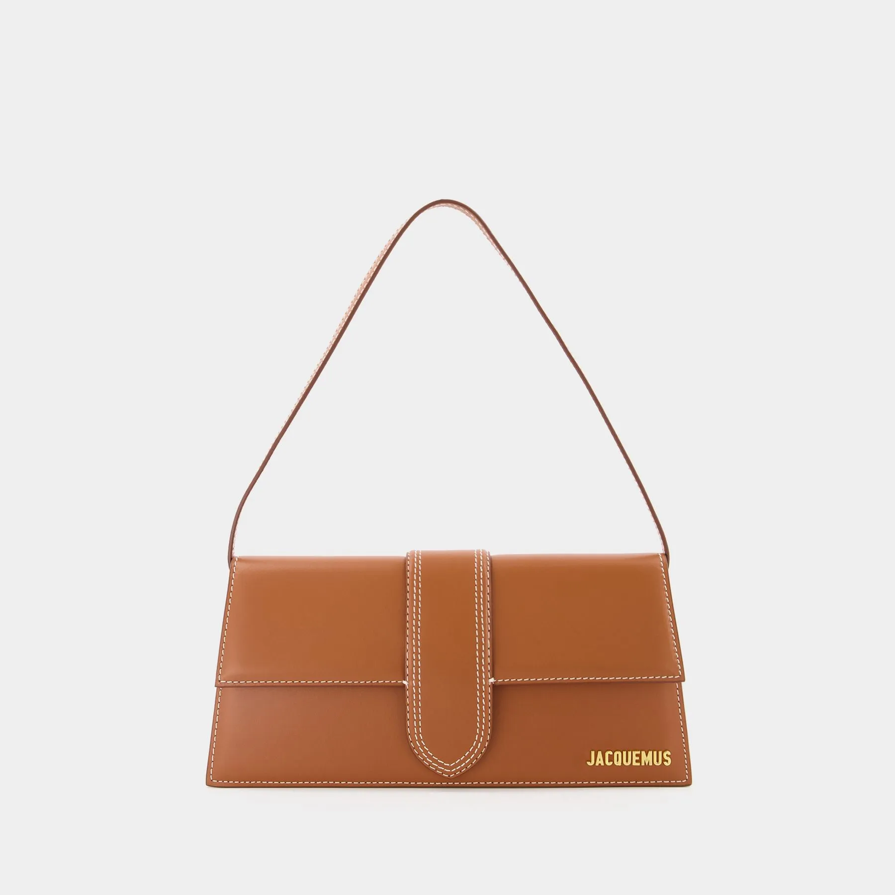 Jacquemus  Le Bambino Long Bag - Jacquemus - Light Brown - Leather