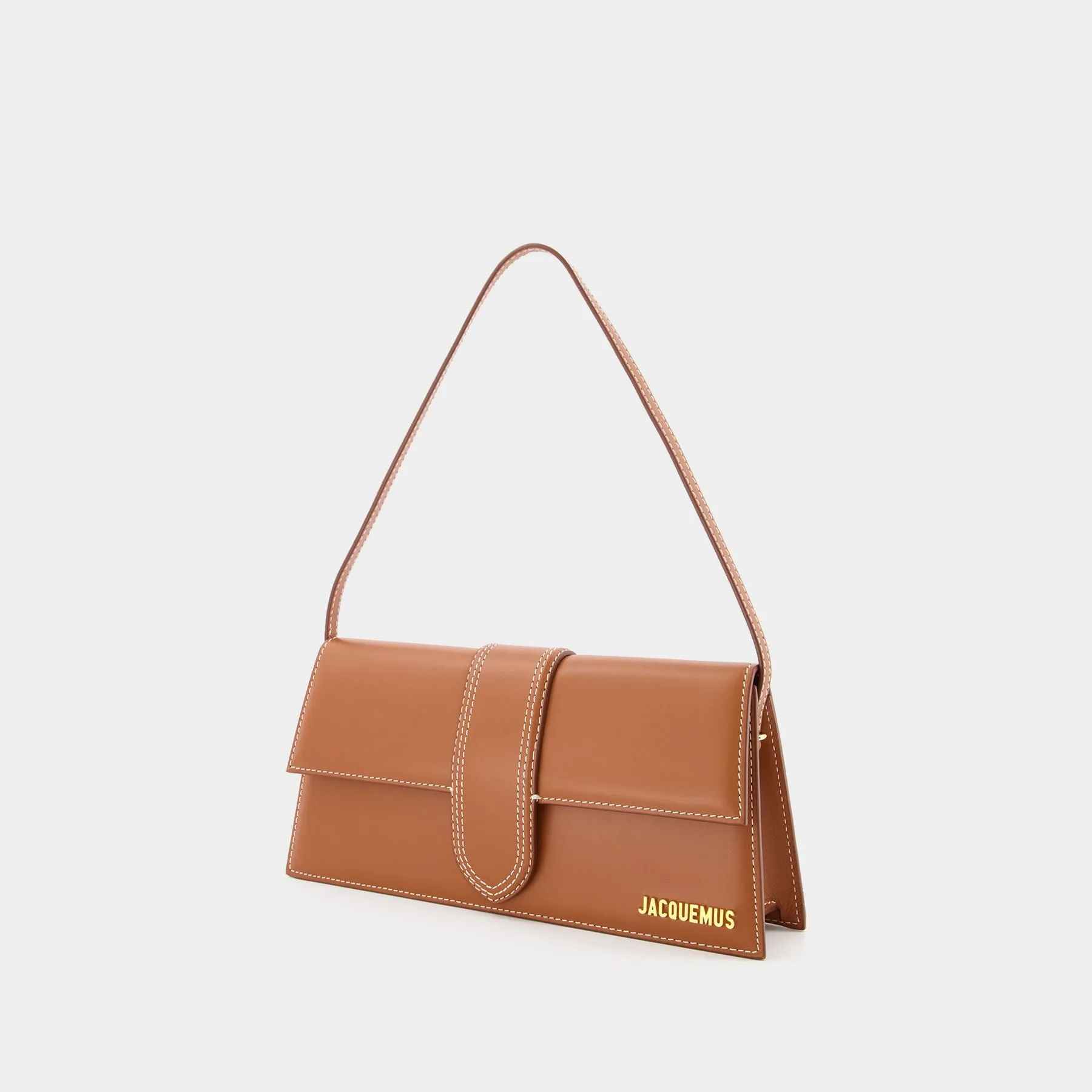 Jacquemus  Le Bambino Long Bag - Jacquemus - Light Brown - Leather