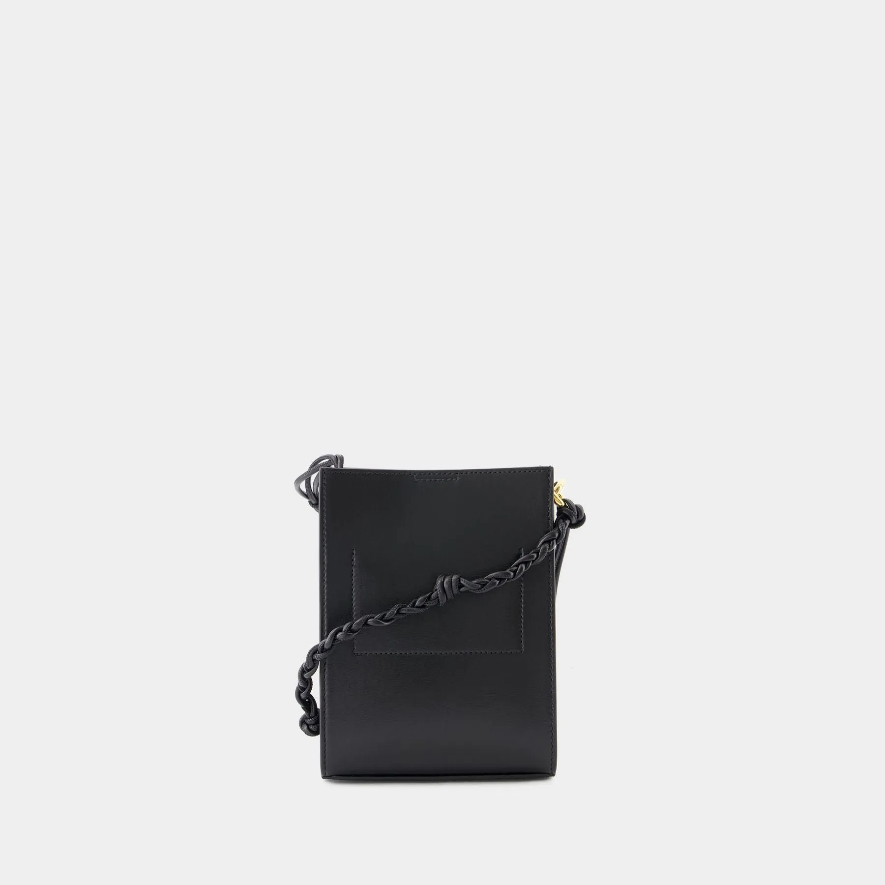 Jil Sander  Tangle Ring Shoulder Bag - Jil Sander - Leather - Black