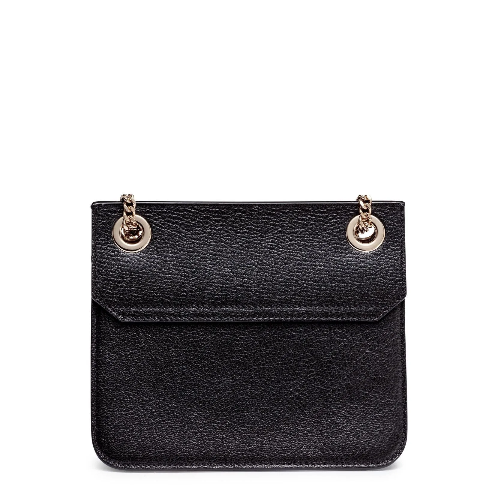 Jimmy Choo Rebel/XB black leather small bag