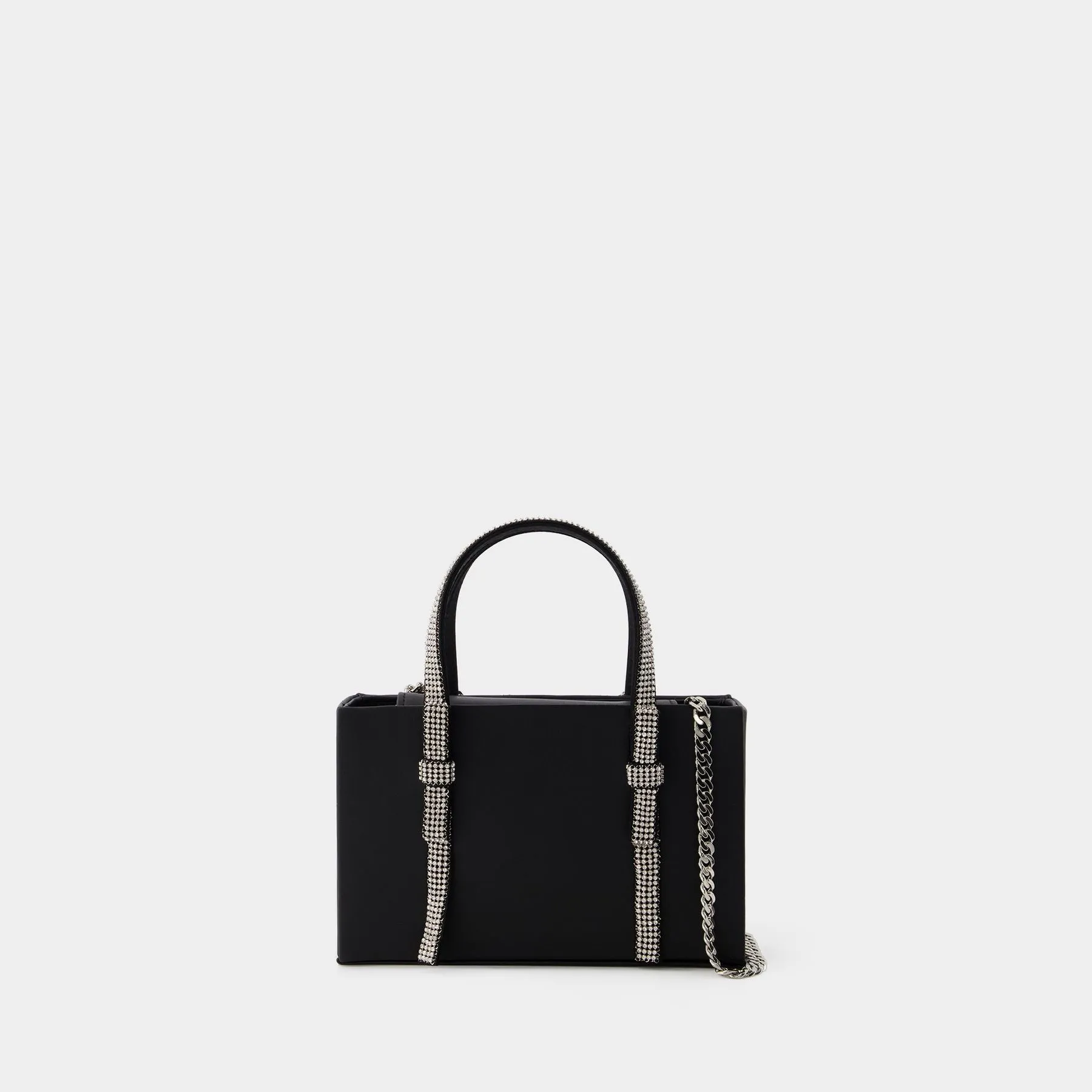 Kara  Bow Midi Bag - Kara - Leather - Black