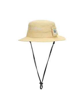 [KIDS] Mountain Label Brim Hat Beige