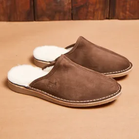 Kingsley Heath M Sheepskin Slipper Tan/White/Gum