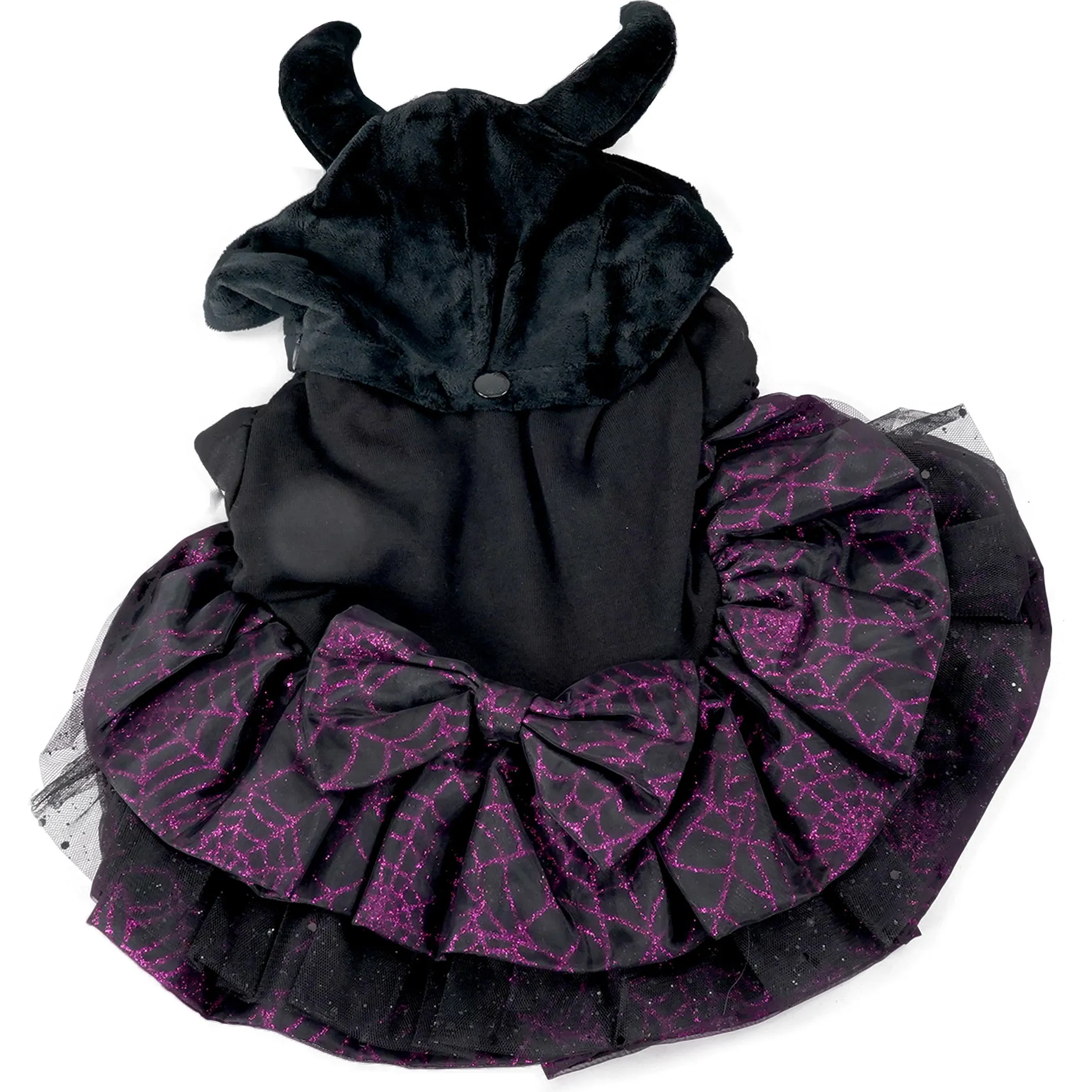 Konanmoko DEVIL HORN HAT GLITTER DRESS