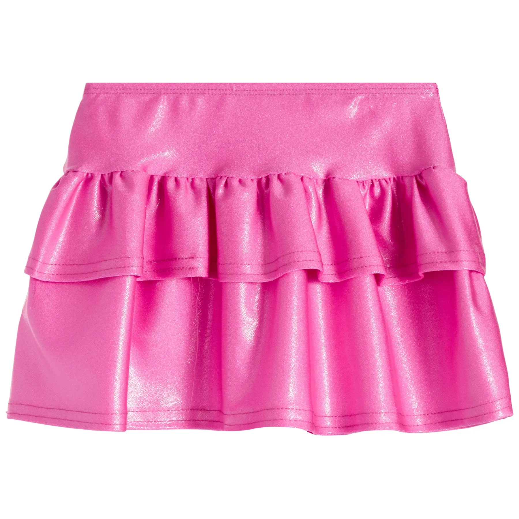 Lame Ruffle Skirt