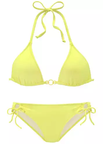 LASCANA Halterneck Triangle Bikini Set | Grattan