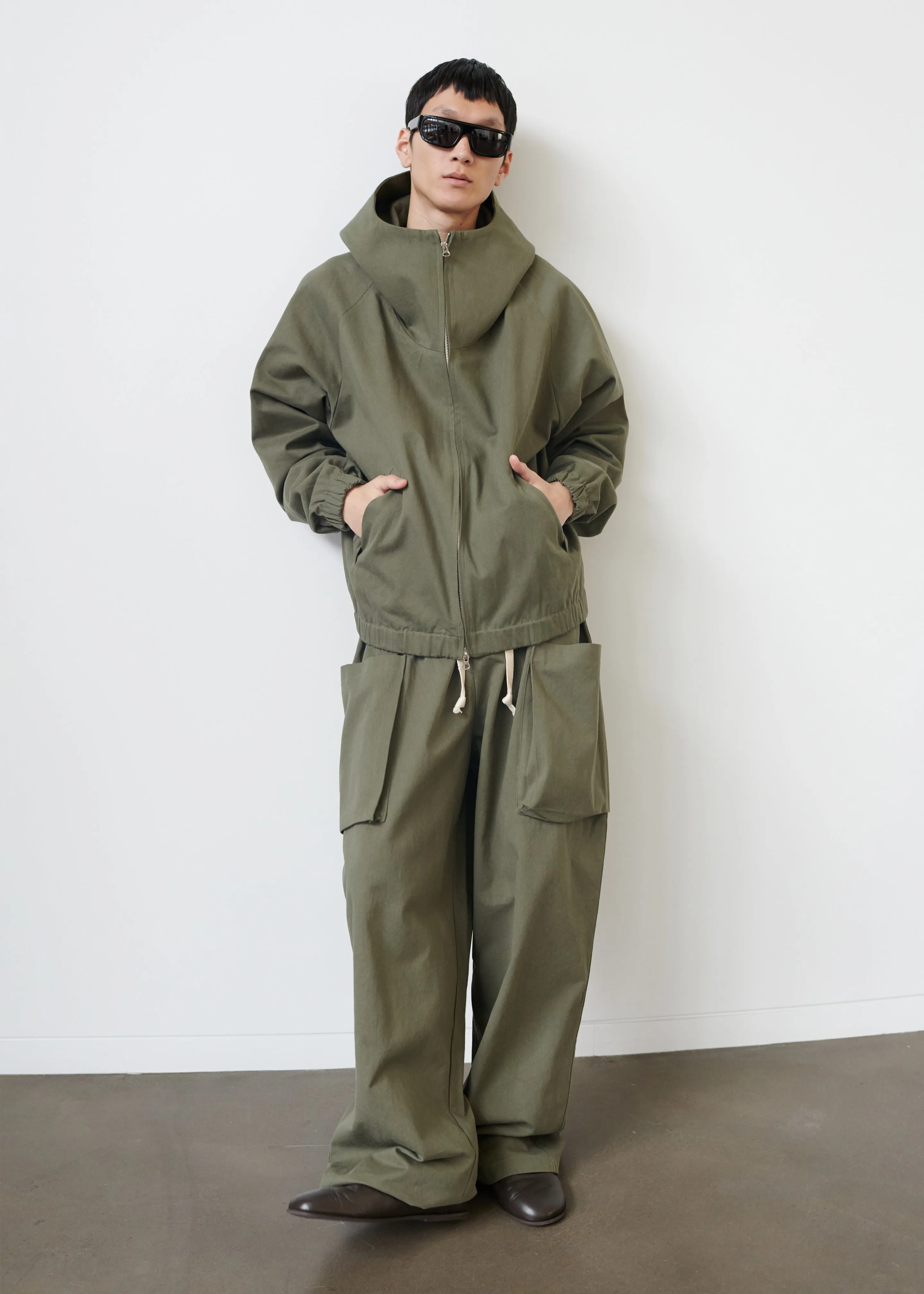 Lauri Hooded Jacket - Khaki