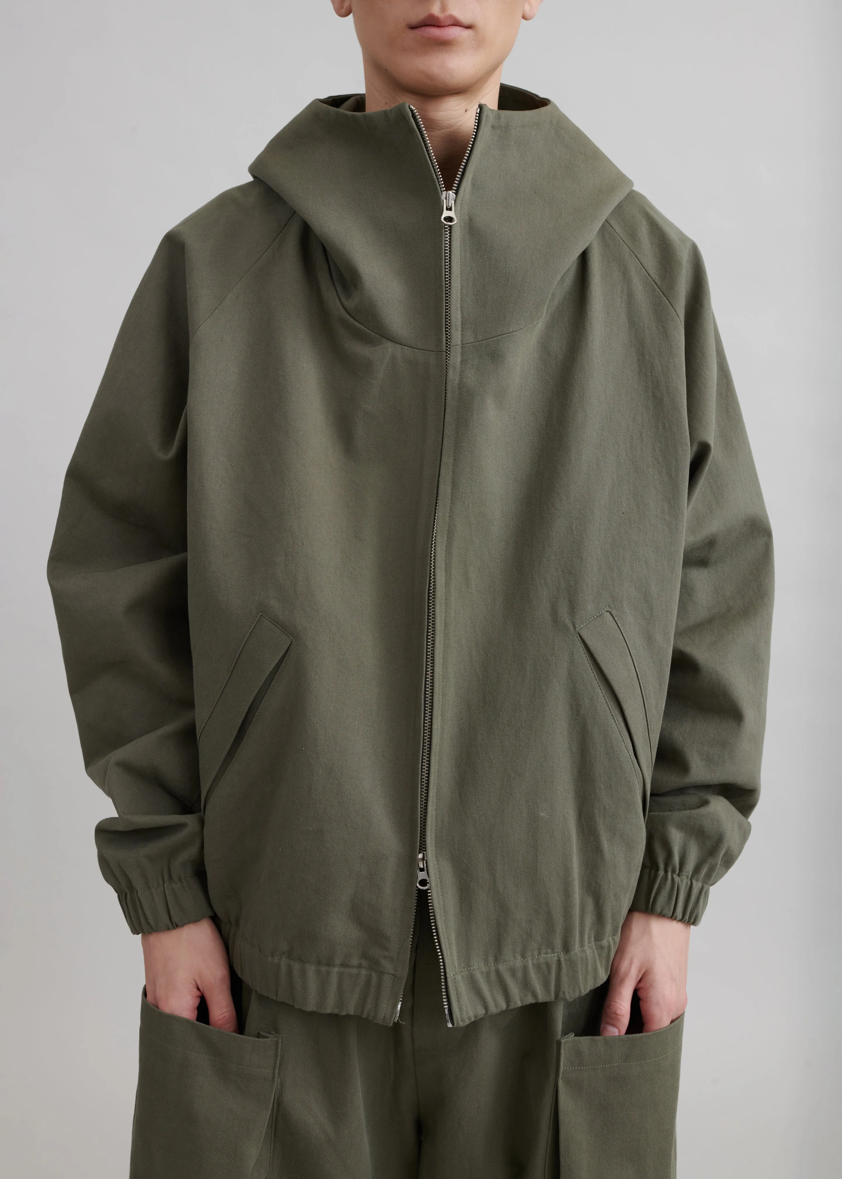 Lauri Hooded Jacket - Khaki