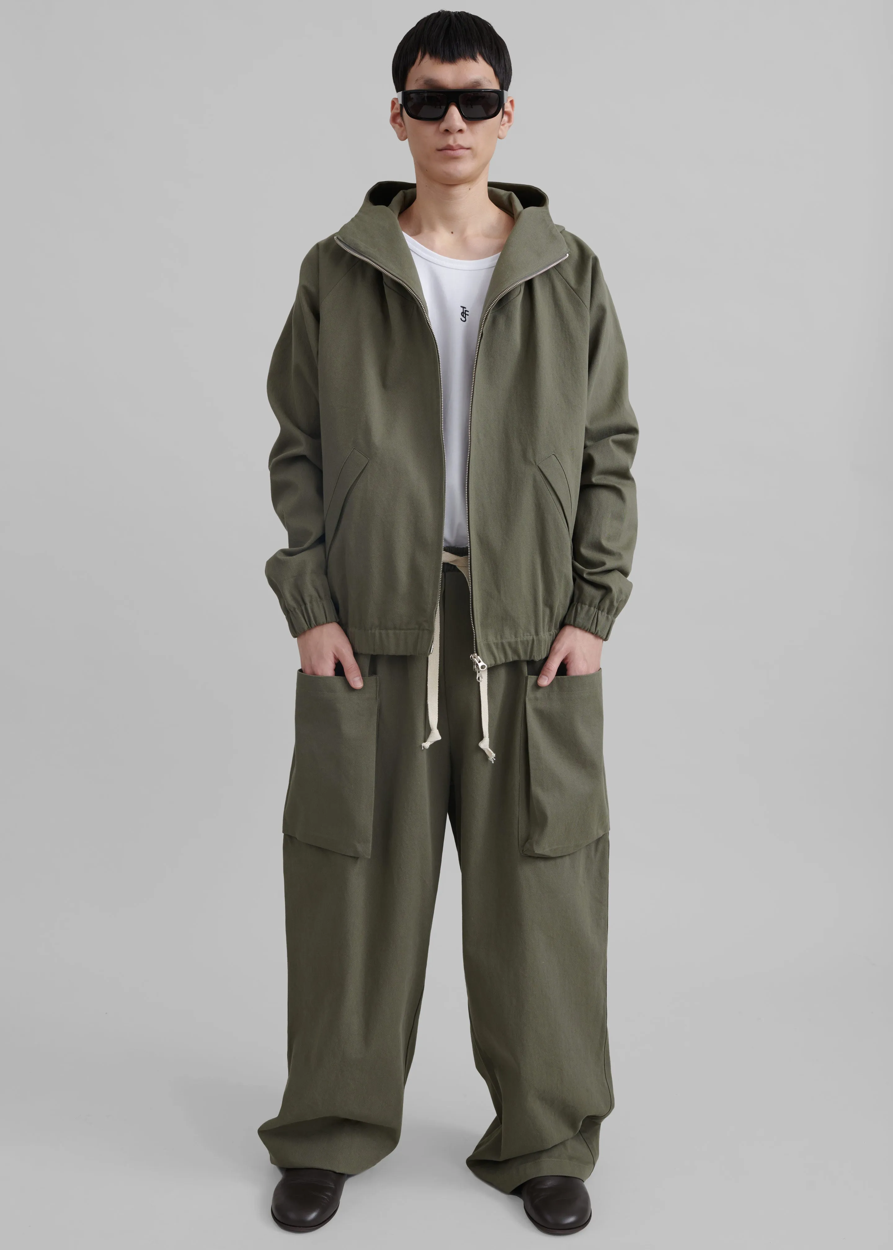 Lauri Hooded Jacket - Khaki