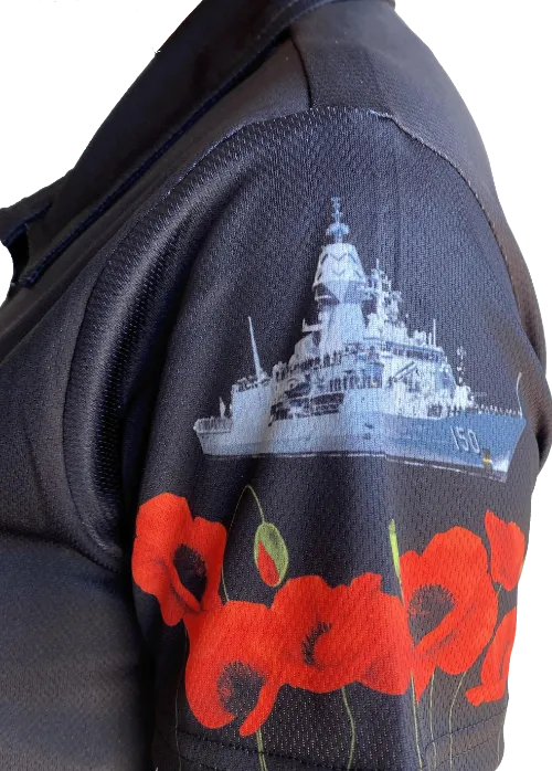 Lest We Forget Womens Polo Shirt