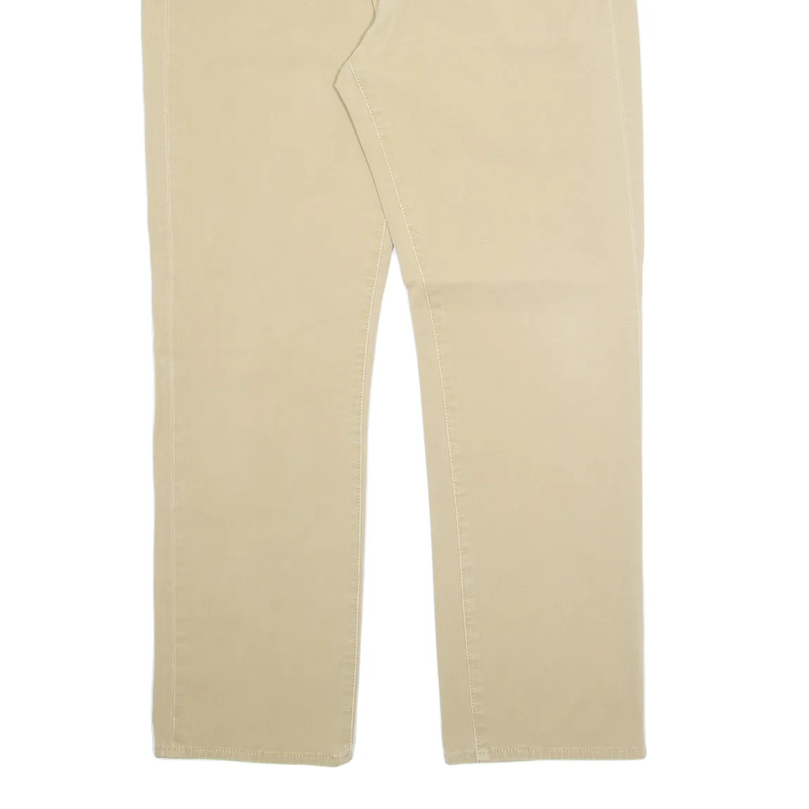 LEVI'S 514 Mens Trousers Beige Regular Straight W34 L30