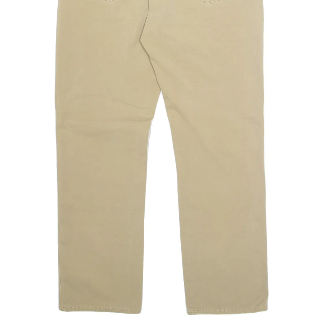 LEVI'S 514 Mens Trousers Beige Regular Straight W34 L30