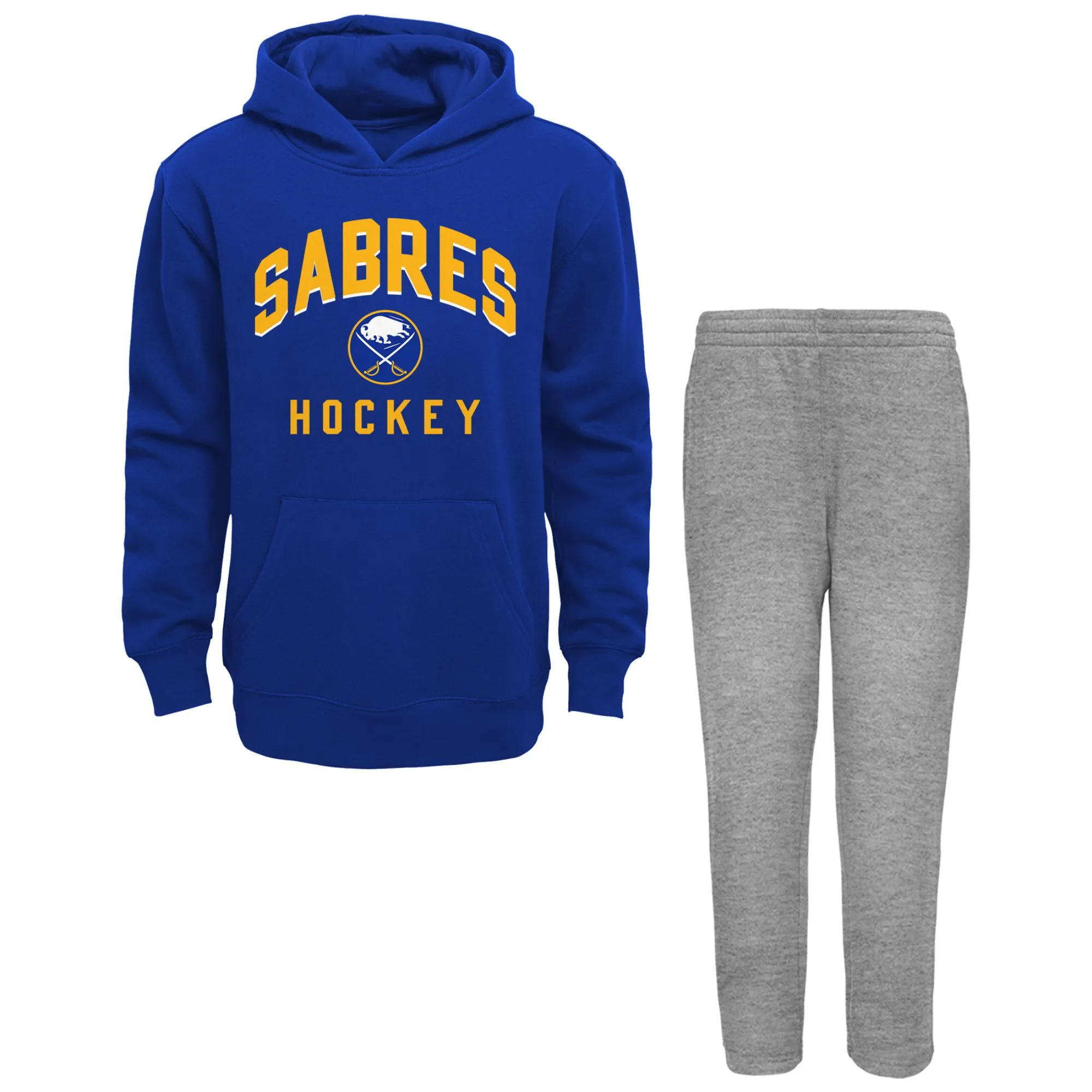 Lids Toddler Royal/Heather Gray Buffalo Sabres Play by Pullover Hoodie & Pants Set