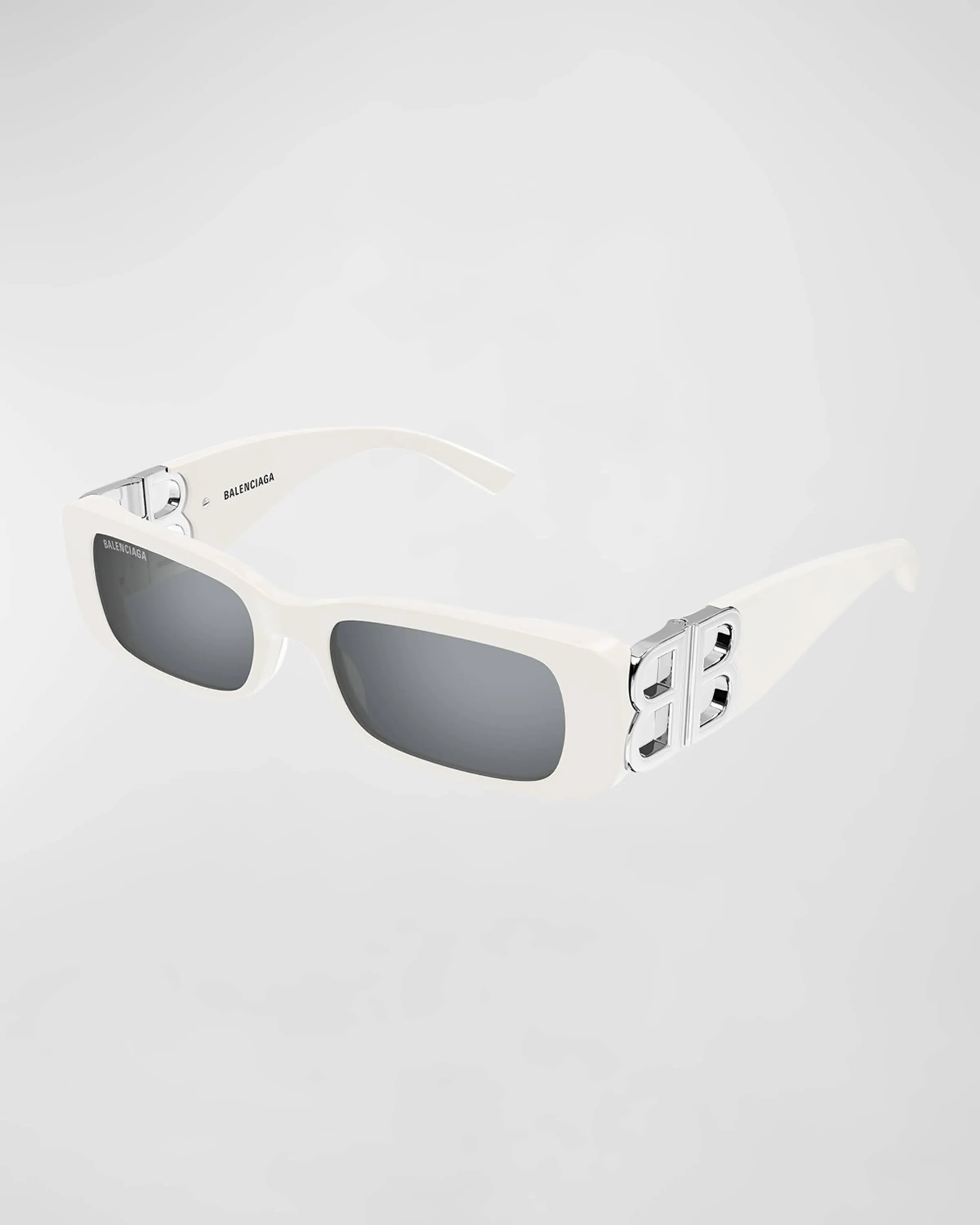 Logo Rectangle Acetate Sunglasses