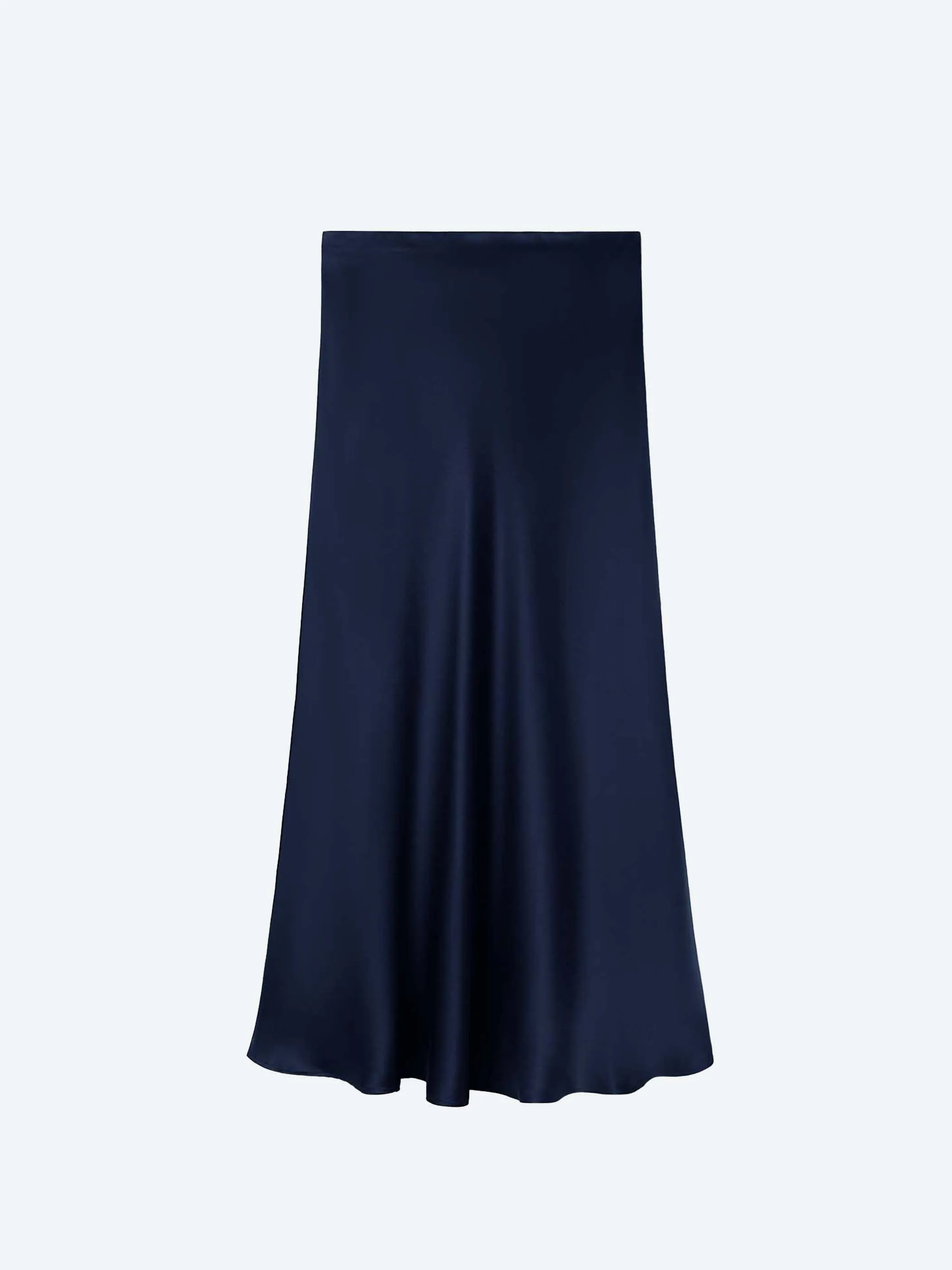 Long Bias Cut Skirt