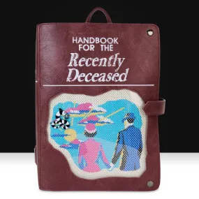 Loungefly x Beetlejuice Handbook For The Recently Deceased Pin Trader Backpack