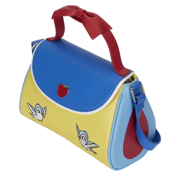 Loungefly x Disney Snow White Cosplay Bow Handle Handbag