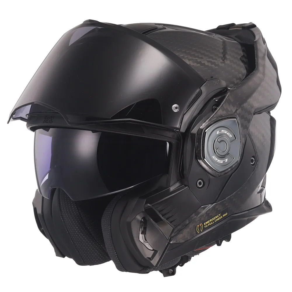 LS2 FF901 Advant X Carbon Plain Helmet