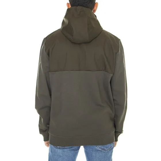 Lyle & Scott M' Softshell Jersey Zip Hoodie Olive 