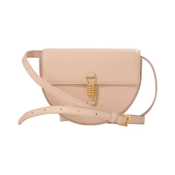 MAG Women's Nude Grain Shoulder Bag Attraction Half Moon