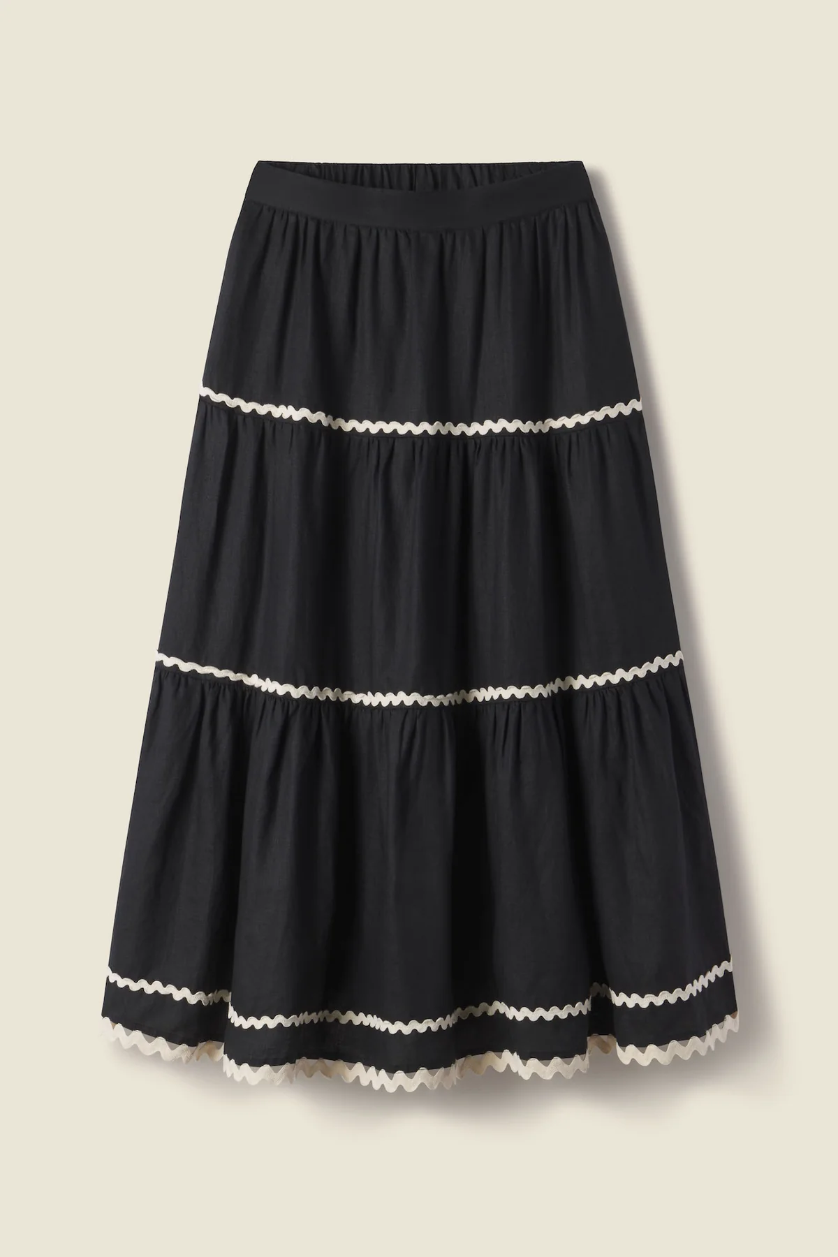 MAKENA C SKIRT - BLACK