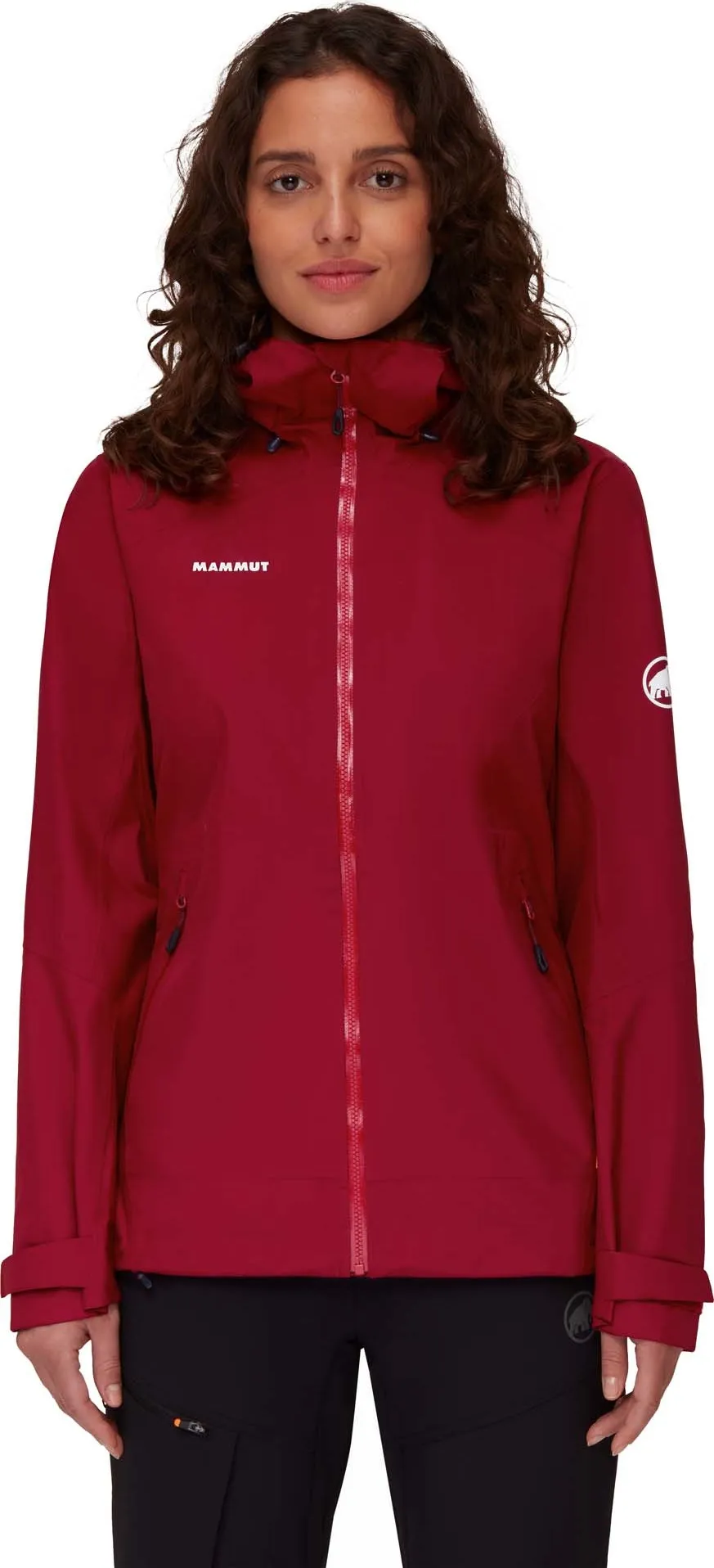 Mammut Women's Convey Tour HS Hooded Jacket Blood Red-Black | Buy Mammut Women's Convey Tour HS Hooded Jacket Blood Re