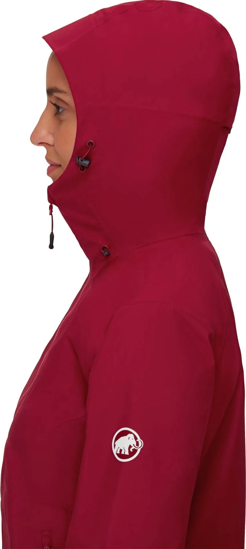 Mammut Women's Convey Tour HS Hooded Jacket Blood Red-Black | Buy Mammut Women's Convey Tour HS Hooded Jacket Blood Re