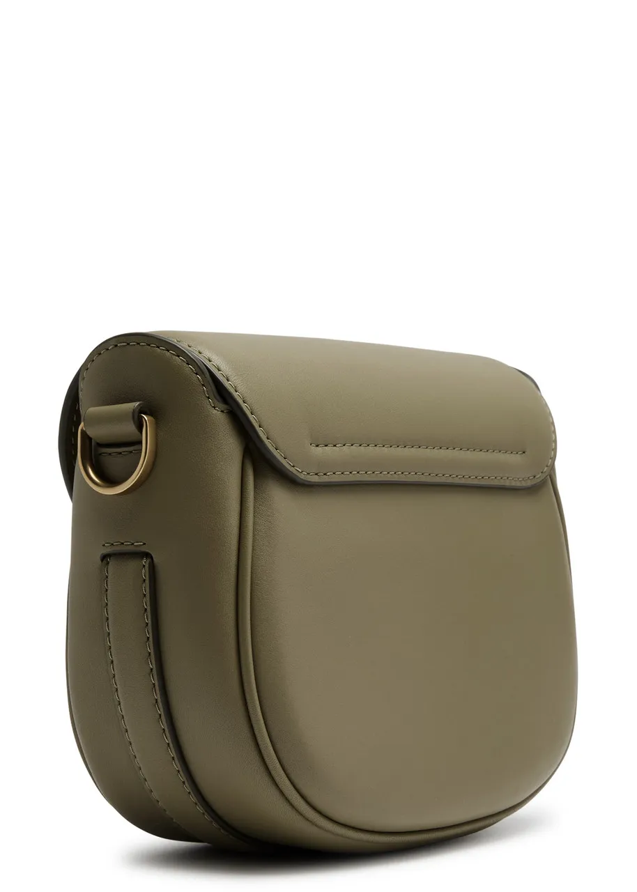 MARC JACOBS The J Marc small leather saddle bag -                         -                     -                