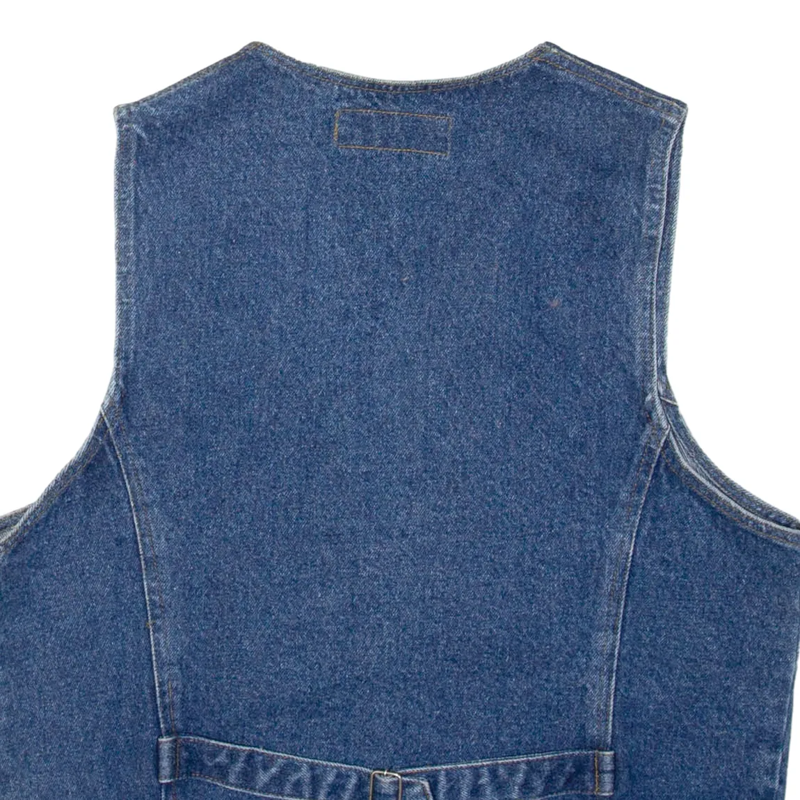 MARCIANO Mens Denim Waistcoat Blue S