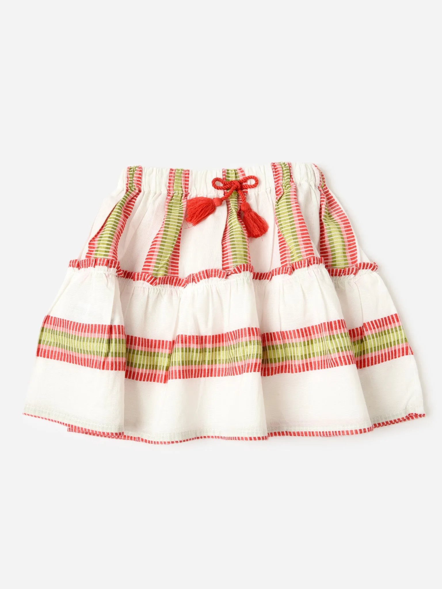     MAYORAL  Girls' Stripe Skirt    