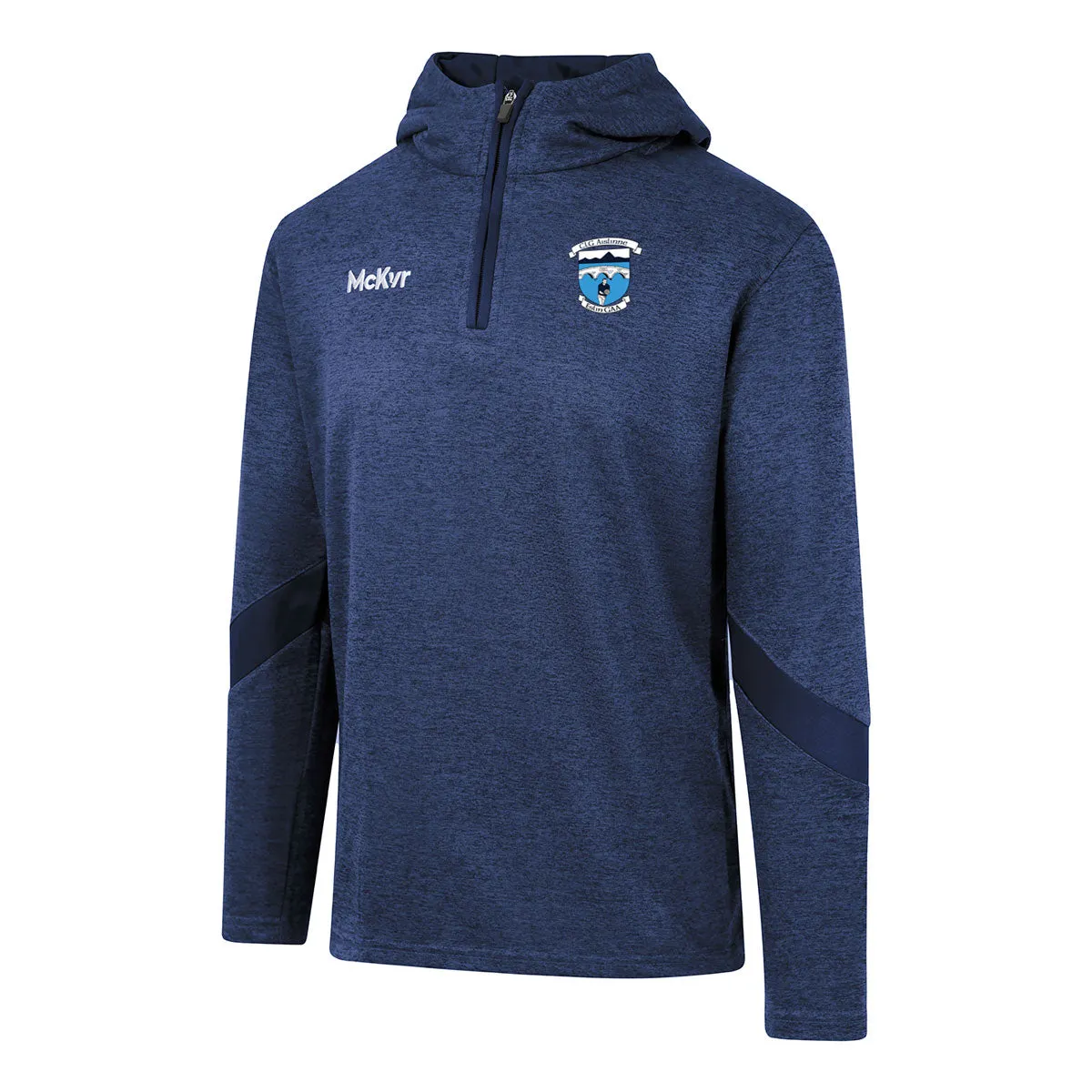 Mc Keever Eslin GAA, Leitrim Core 22 1/4 Zip Hoodie - Youth - Navy