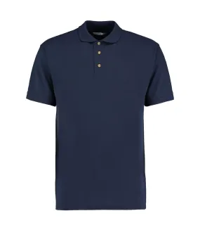 Mens workwear superwash 60c polo shirt navy Kustom Kit