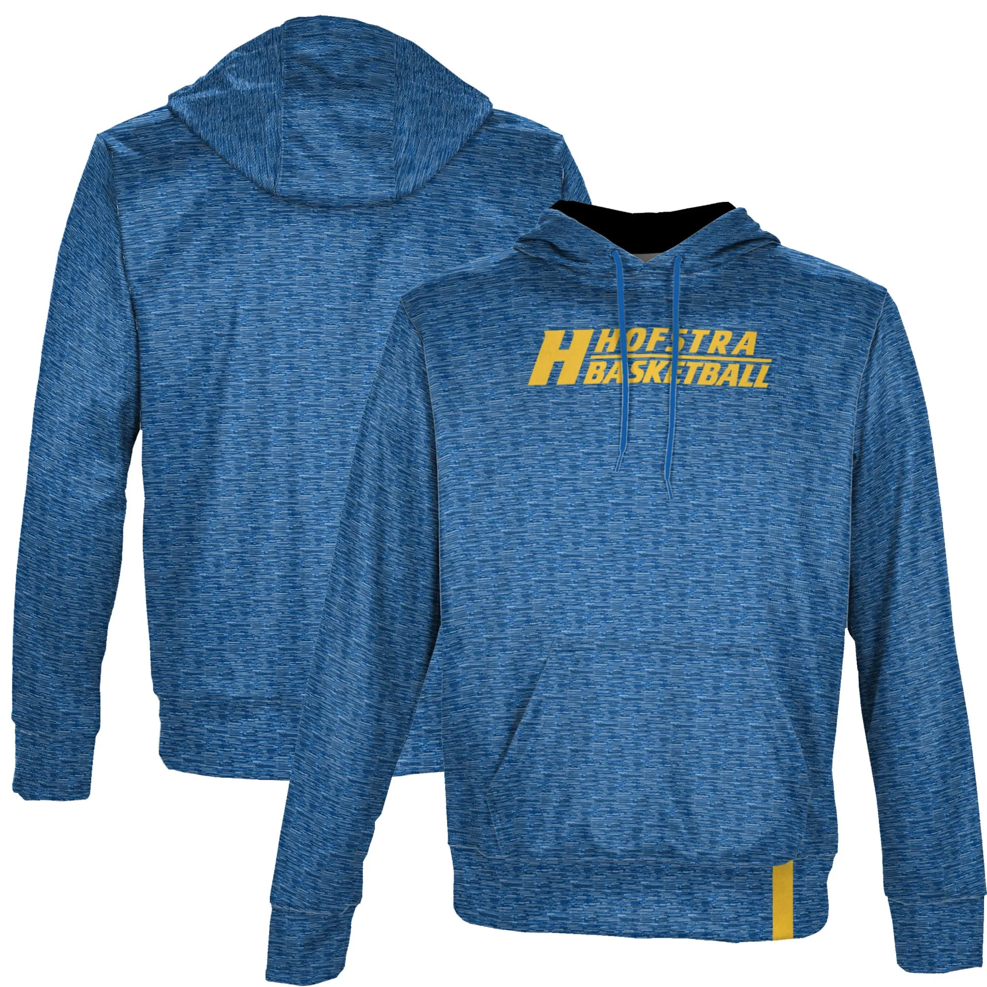 Men's ProSphere Blue Hofstra University Pride Basketball Name Drop Pullover Hoodie