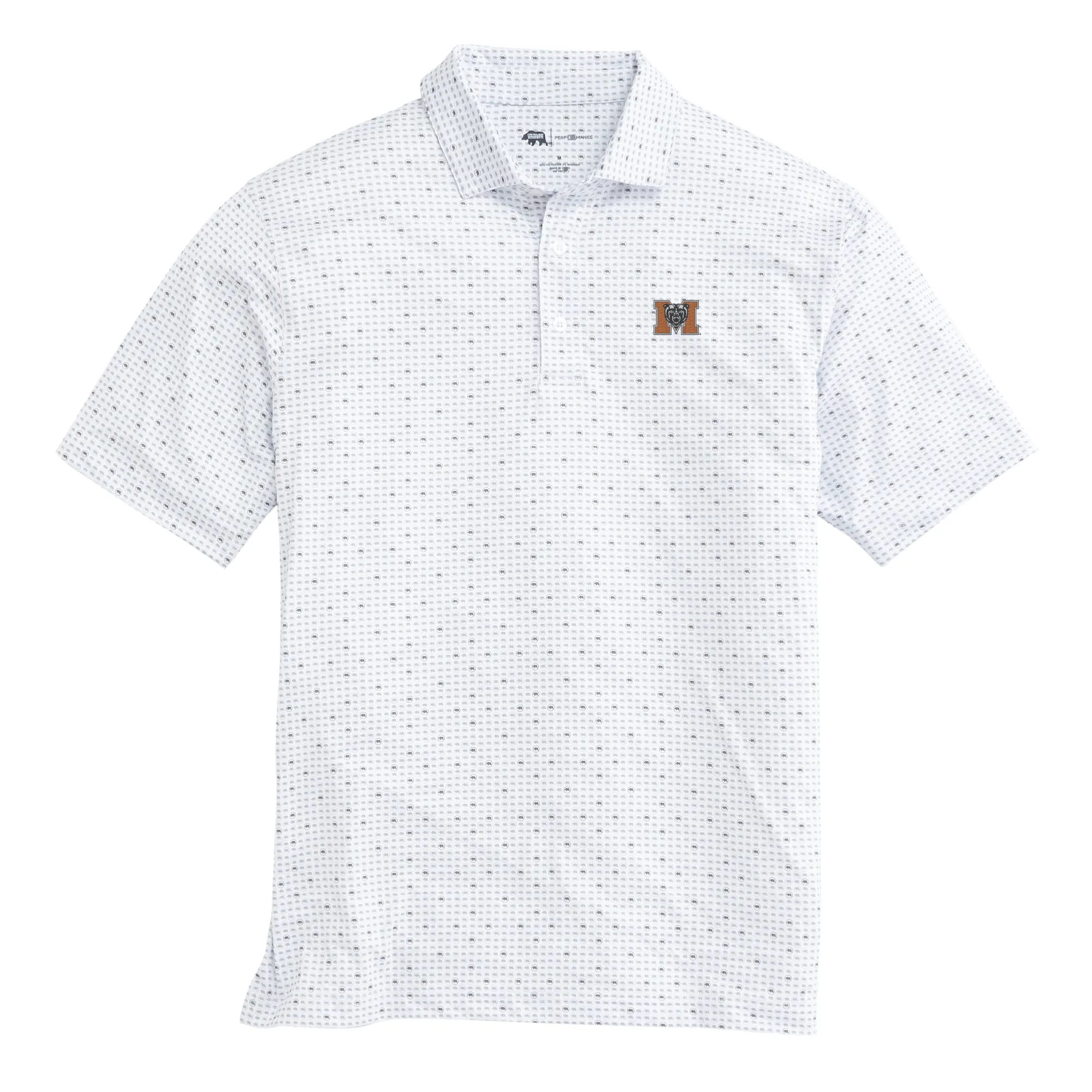 Mercer Tour Logo Printed Performance Polo