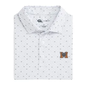 Mercer Tour Logo Printed Performance Polo