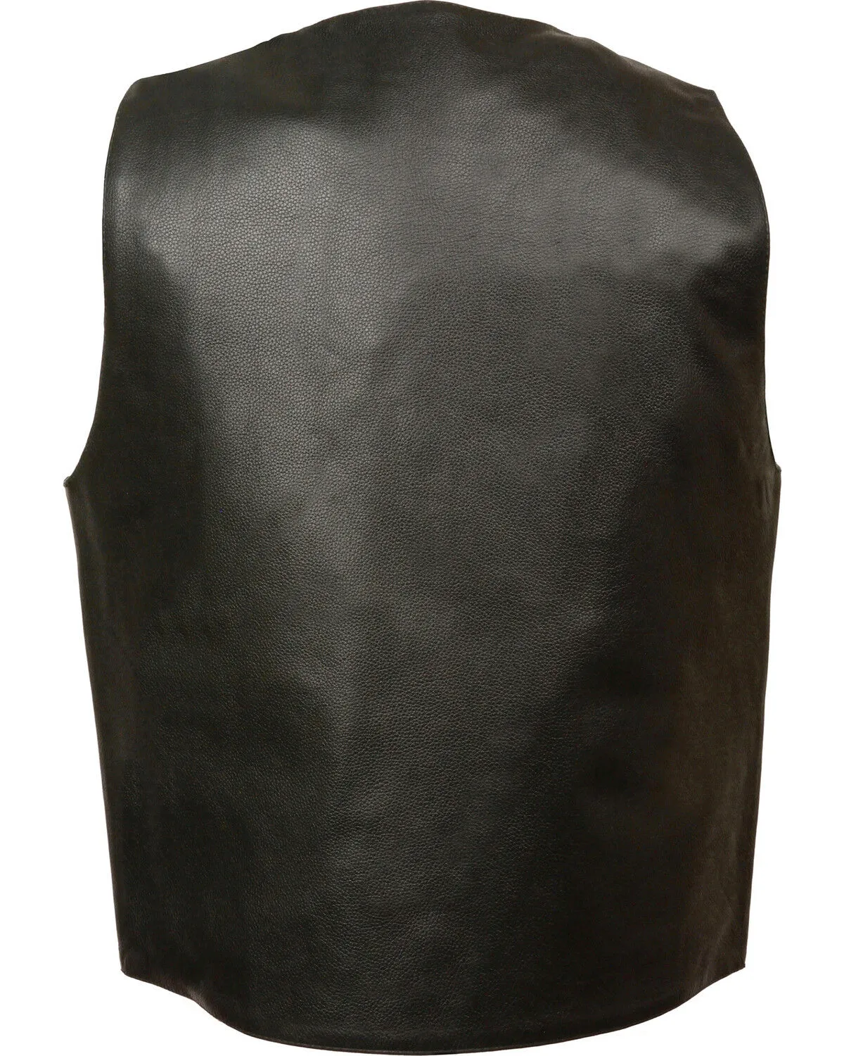 Milwaukee Leather Men's Buffalo Snap Plain Side Vest